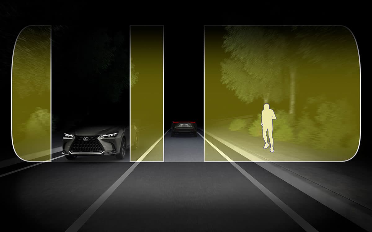 Lexus Nx 350h Adaptive High Beam System - lexus