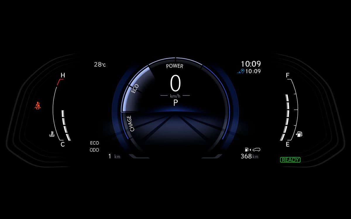 Lexus Nx 350h Hybrid System Indicator - lexus
